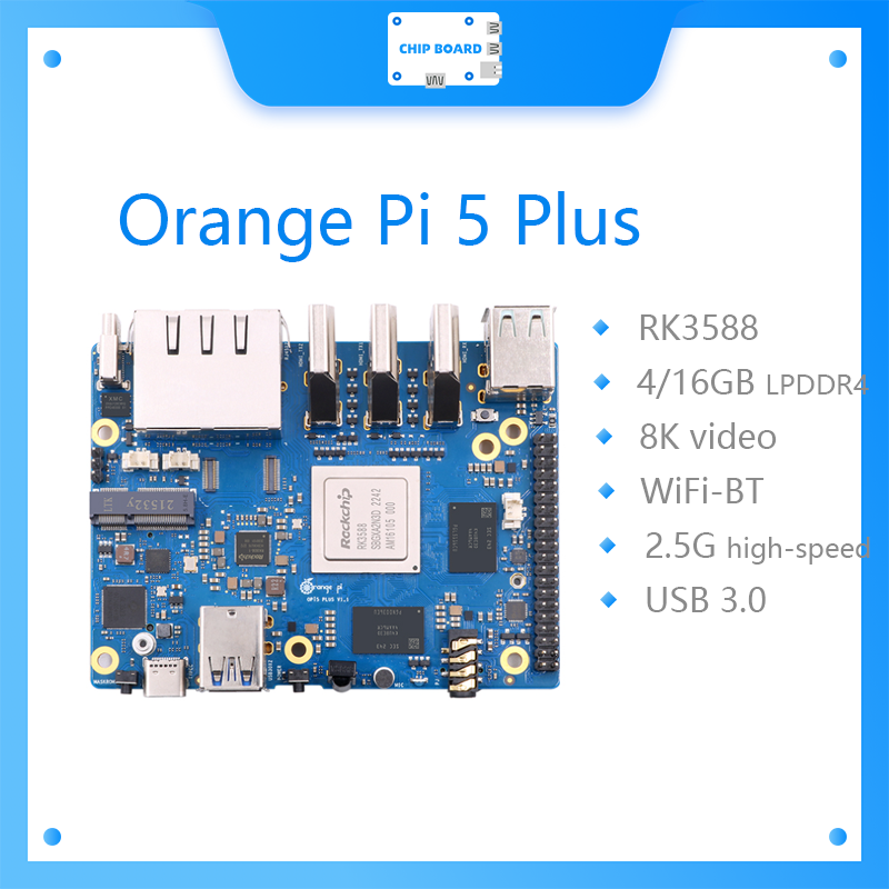 Orange Pi 5 Plus  Single Board - огляд і ціна Radxa Rock 5B 16Gb