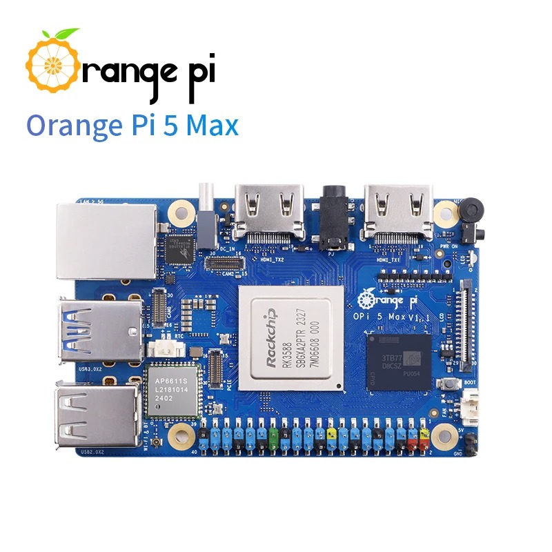 RoRuSOrange Pi 5 Max 16GB V1.5 - огляд і ціна Rk3588 Mini Pc Board