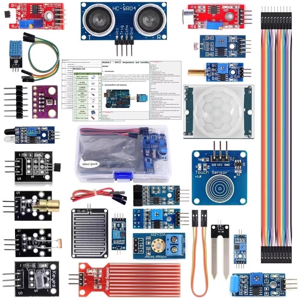 22 in 1 Sensor Kit Module Kit  - огляд і ціна Lattepanda Sigma 32Gb