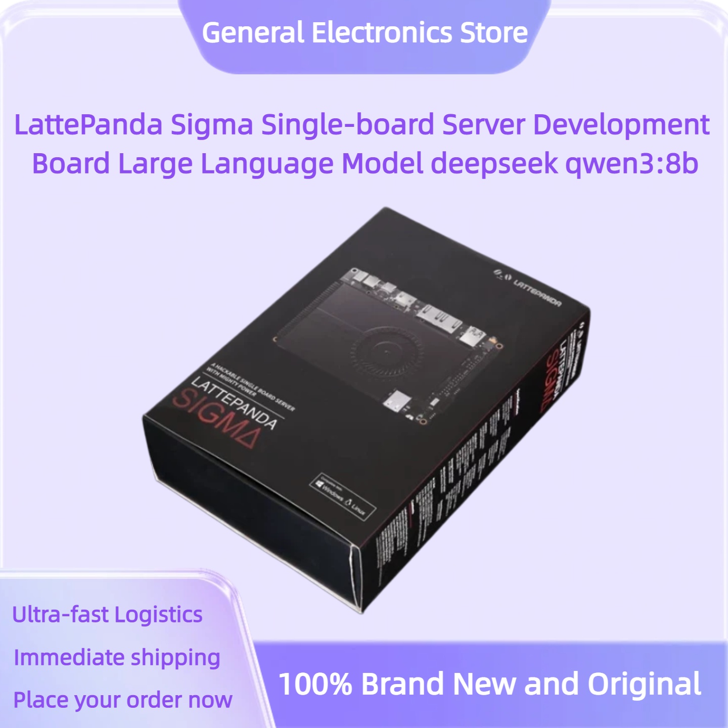 LattePanda Sigma Single-board  - огляд і ціна Lattepanda Sigma 32Gb