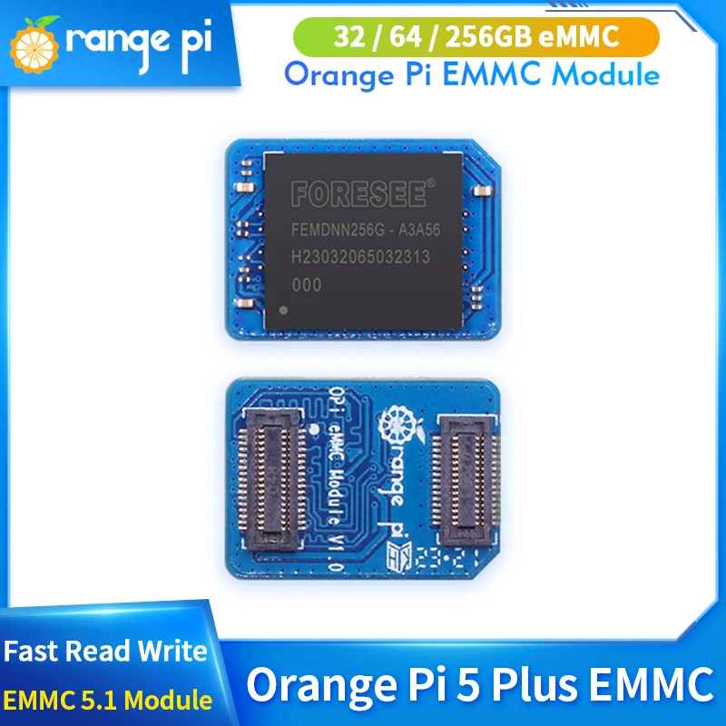 Woli Orange Pi Module 32GB 64G - огляд і ціна Orange Pi 5 Plus 32Gb