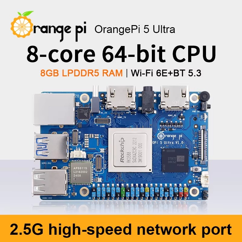 【Hot Sale】Orange Pi 5 Ultra 8G - огляд і ціна Rk3588 Mini Pc Board