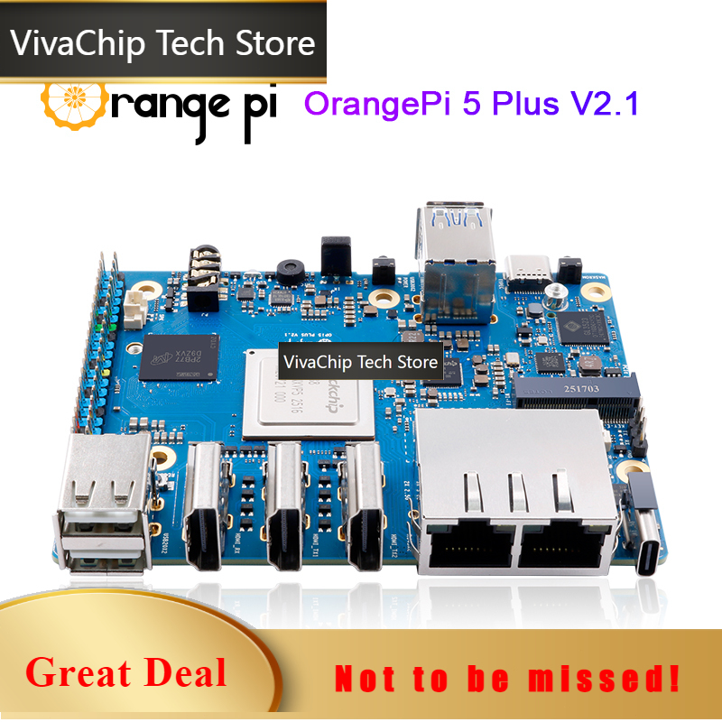 VivaCTOrange Pi 5 Plus Mini PC - огляд і ціна Rk3588 Mini Pc Board