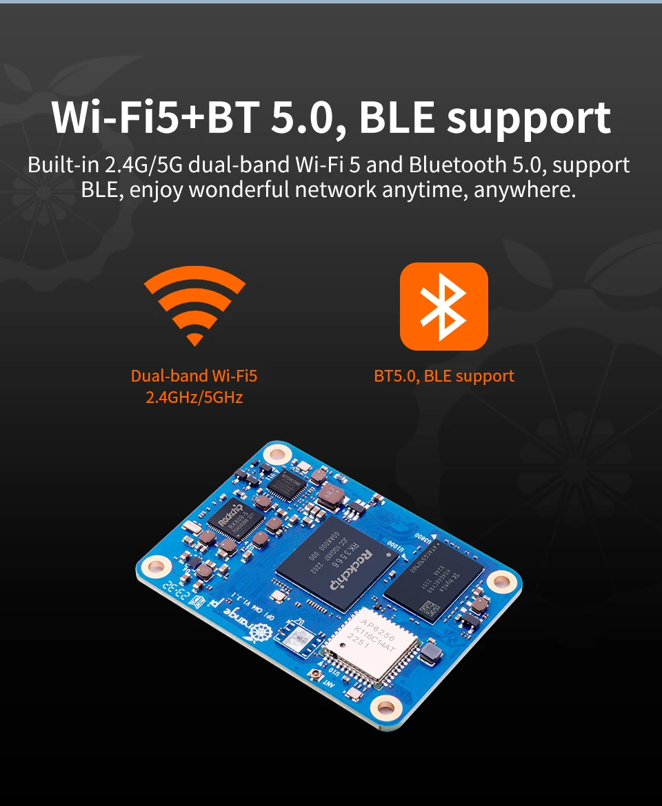 VivacpOrange Pi CM4 4GB RAM 32 - огляд і ціна Compute Module 4 32Gb Wifi